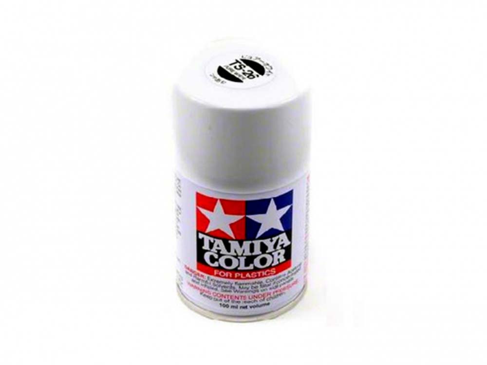 Купить краску-спрей лаковая чистая белая TS-26, Pure White (Tamiya)-фото1 Краска-спрей лаковая чистая белая TS-26, Pure White-фото1