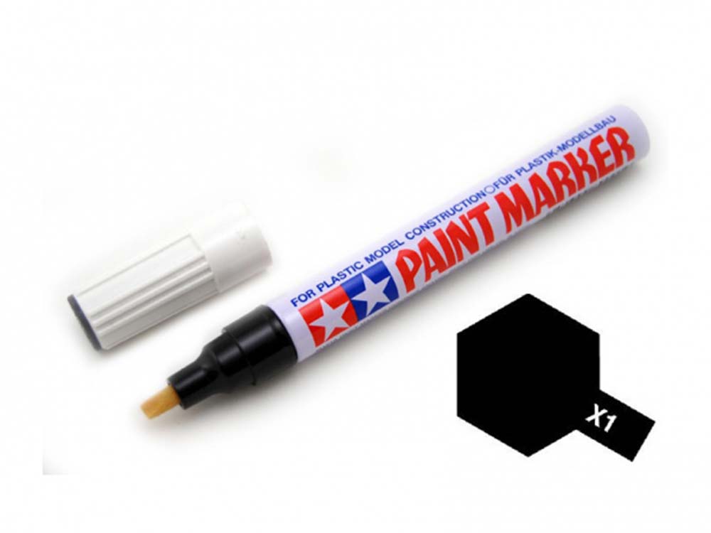 Маркер X-1 глянцевый черный, Black Gloss-фото1