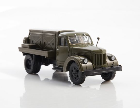 Грузовик УралЗИС-355М с компрессором (Легендарные грузовики СССР №57)-фото6