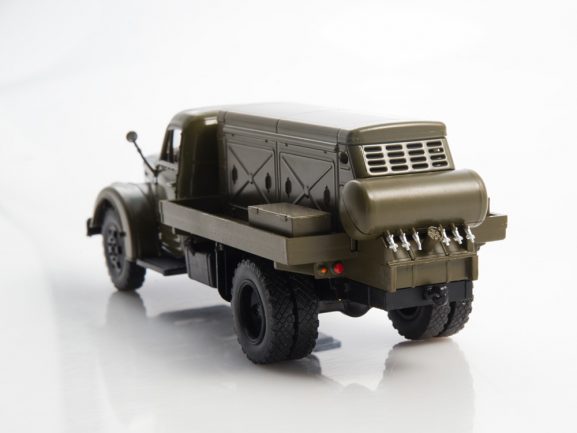 Грузовик УралЗИС-355М с компрессором (Легендарные грузовики СССР №57)-фото8