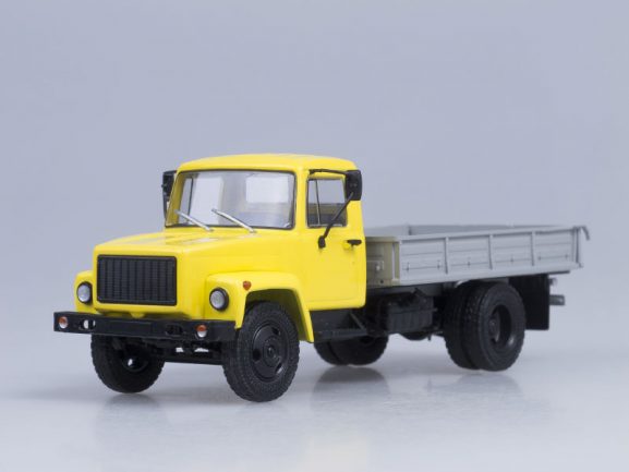 Грузовик ГАЗ-33073 (двиг. ЗМЗ-513) Грузовое такси (желтый)-фото6
