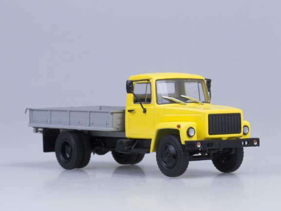 Грузовик ГАЗ-33073 (двиг. ЗМЗ-513) Грузовое такси (желтый)-фото8