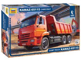 Самосвал КАМАЗ-65115 для склеивания (Звезда)-фото1