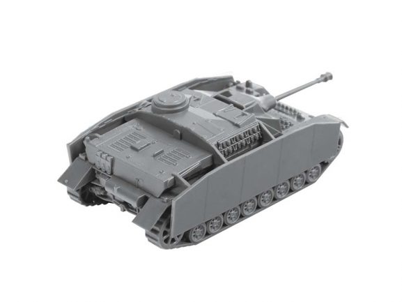 Немецкое штурмовое орудие САУ Sd.Kfz.167 StuG IV (Штурмгешутц IV) (Звезда)-фото4