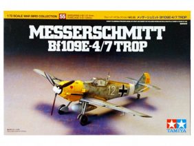 Немецкий истребитель Messerschmitt (Мессершмитт) Bf-109 E-4/7 Trop-фото1