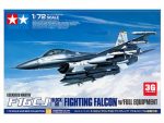 Американский истребитель Lockheed Martin F-16CJ Fighting Falcon с полным подвесным вооружением-фото1