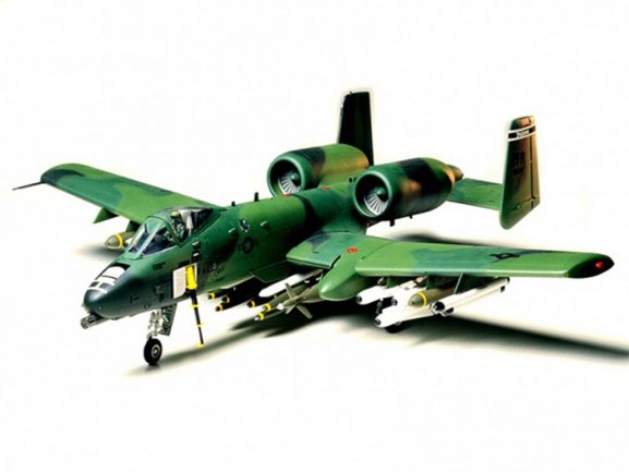 Американский штурмовик Fairchild-Republic А-10А Thunderbolt 2 (Tamiya)-фото2