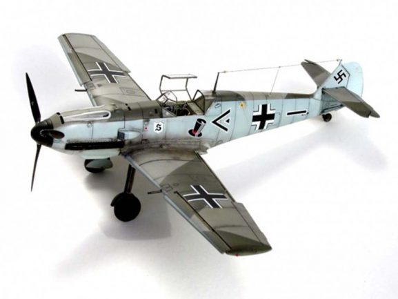 Немецкий истребитель Messerschmitt (Мессершмитт) Bf-109 E-3-фото2
