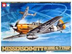 Немецкий истребитель Messerschmitt (Мессершмитт) Bf-109 E-4/7 Trop (1:48)-фото1