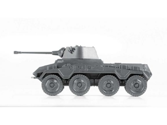 Немецкий бронеавтомобиль Sd.Kfz. 234/2 Puma (Звезда)-фото4