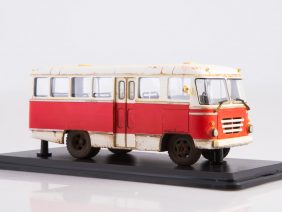 Автобус КАГ-3 (бело-красный) (со следами эксплуатации)-фото1
