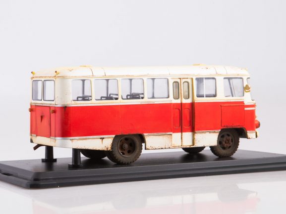 Автобус КАГ-3 (бело-красный) (со следами эксплуатации)-фото4