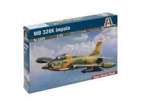 Учебно-тренировочный самолет Aermacchi MB-326K Impala (1:72)-фото1