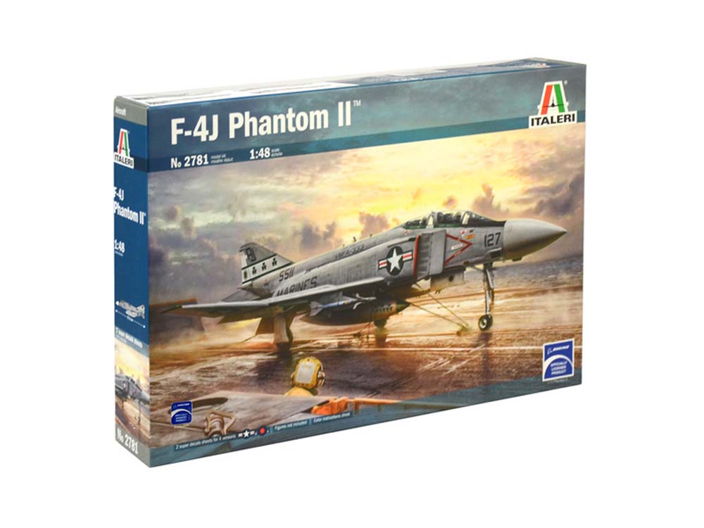 Купить сборную модель самолета F-4J Phantom II, масштаб 1:72 (Italeri)-фото1 Истребитель-бомбардировщик F-4J Phantom II (Italeri)-фото1
