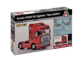 Седельный тягач Scania R560 V8 Highline Red Griffin-фото1