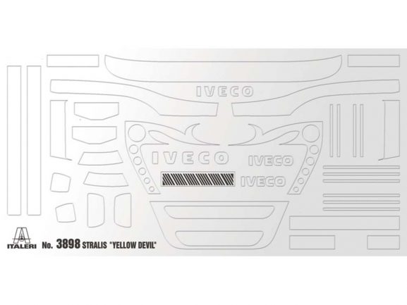 Седельный тягач Iveco Stralis Yellow Dеvil-фото5