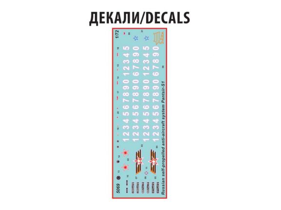 Установка ЗРПК 96К6 КАМАЗ-6560 (Панцирь-С1) (1:72) (Звезда)-фото8