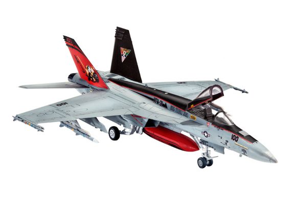 Американский палубный истребитель-бомбардировщик F/A-18E Super Hornet (Подарочный набор)-фото2