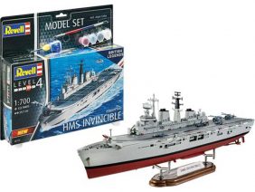 Британский авианосец HMS Invincible (Фолклендская война) (Подарочный набор)-фото1
