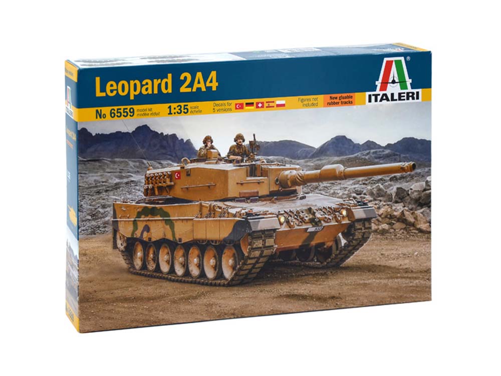 Немецкий основной боевой танк Leopard 2A4-фото1