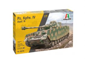 Немецкий средний танк Pz.Kpfw.IV Ausf.H (T-IV) (1:35) (Italeri)-фото1