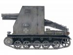 Немецкая самоходная гаубица САУ Sturmpanzer I Бизон (ARK models)-фото6