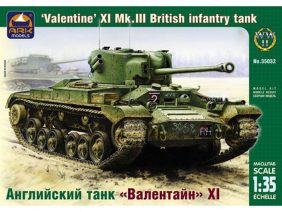 Британский легкий пехотный танк Valentine XI Mk.III (Валентайн)-фото1