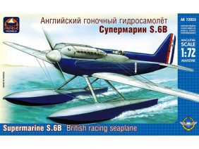Британский гоночный гидросамолет Supermarine S.6B-фото1