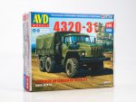Грузовик Урал 4320-31 бортовой с тентом (AVD Models)-фото1