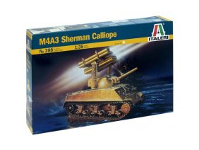 Американский средний танк M4A3 Sherman (Шерман) с РСЗО Sherman Calliope-фото1