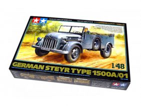 Немецкий автомобиль Steyr Type 1500A/01 с 1 фигурой-фото1
