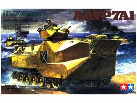Американская гусеничная десантная машина-амфибия морской пехоты AAVP7A1 w/UGWS-фото1
