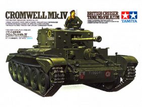 Британский средний крейсерский танк Cromwell (Кромвель) Mk.IV с фигурой командира-фото1