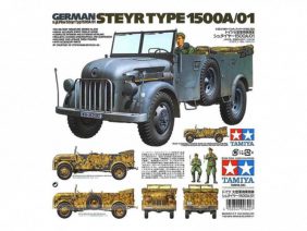 Немецкий автомобиль Steyr Type 1500A/01 с 2 фигурами-фото1