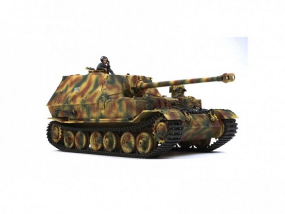 Немецкий истребитель танков САУ Sd.Kfz.184 Elefant (Элефант) с 3 фигурами-фото3