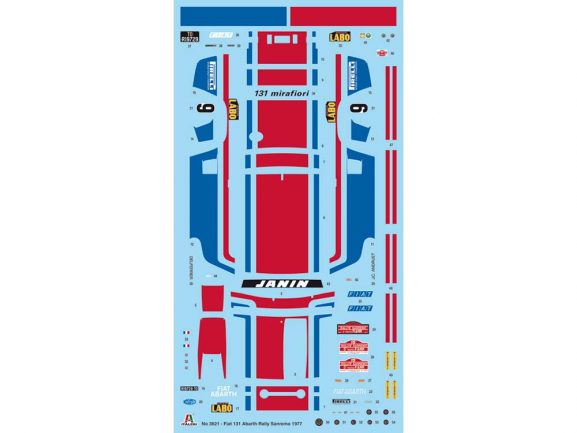 Автомобиль Fiat 131 Abarth (3621)-фото3