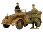 Штабная машина Fiat 508 CM Coloniale с фигурами водителя и офицера-фото2