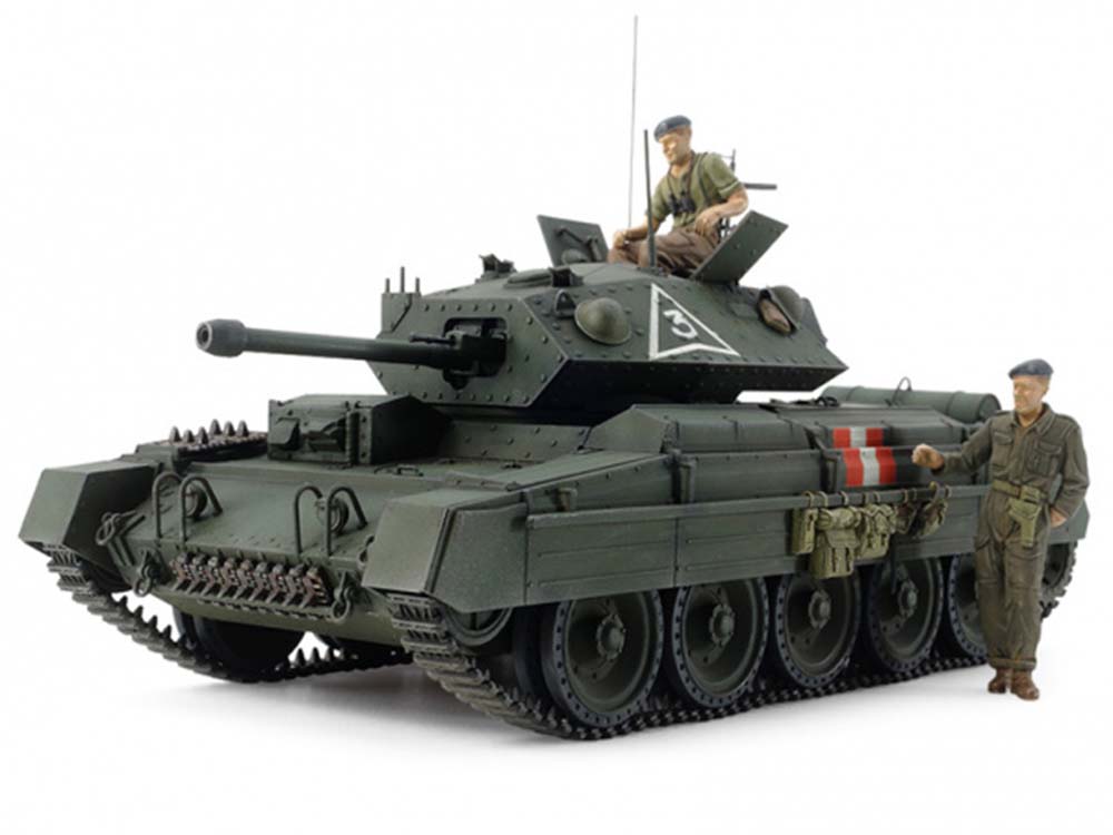 Британский средний крейсерский танк Crusader (Крусейдер) Mk.III с 2 фигурами-фото2