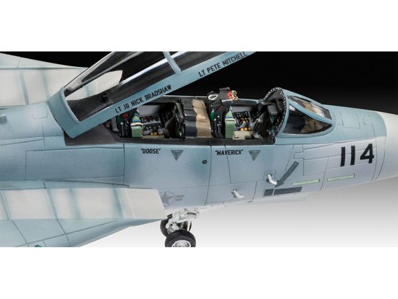 Американские палубные истребители F/A-18E Super Hornet и F-14D Tomcat (из к/ф Top Gun) (Подарочный набор)-фото3