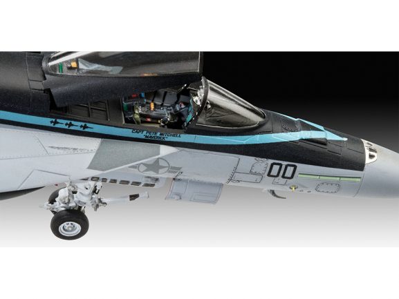 Американские палубные истребители F/A-18E Super Hornet и F-14D Tomcat (из к/ф Top Gun) (Подарочный набор)-фото4