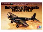 Британский бомбардировщик De Havilland Mosquito FB Mk.VI/NF Mk.II (1:72)-фото1