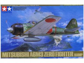 Японский легкий истребитель Mitsubishi A6M3 Type 32 Zero Fighter (Hamp)-фото1