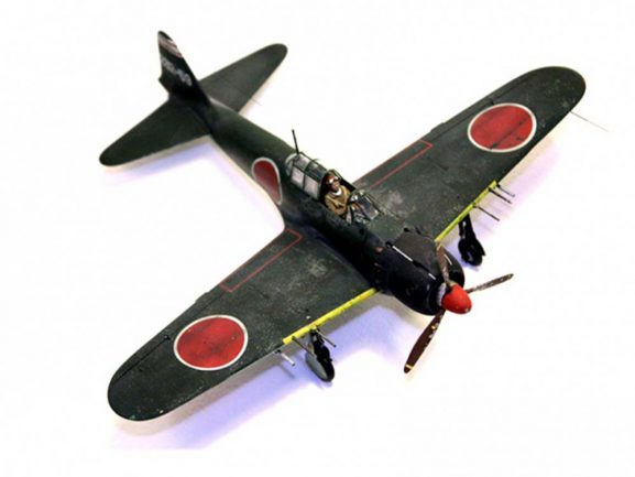 Японский легкий истребитель Mitsubishi A6M5C Zero Fighter (Zeke)-фото2