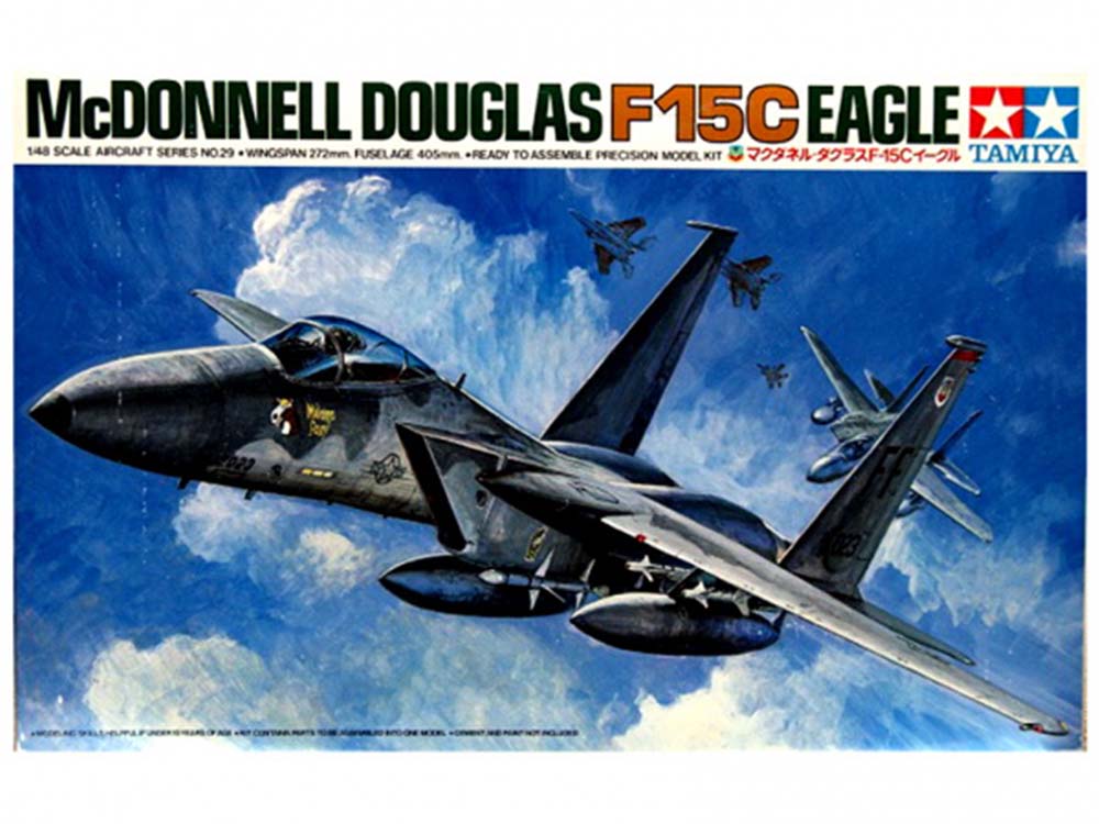 Американский истребитель F-15C Eagle (1:48)-фото1