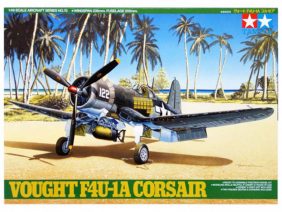 Американский истребитель Vought F4U-1A Corsair (Tamiya)-фото1