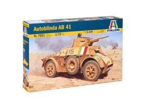 Итальянский бронеавтомобиль Autoblinda AB 41 (Italeri)-фото1