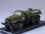 Топливозаправщик (бензовоз) АЦ-4,3 (ЗИЛ-157) хаки-фото1