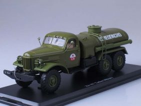 Топливозаправщик (бензовоз) АЦ-4,3 (ЗИЛ-157) хаки-фото1