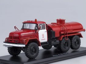 Топливозаправщик (бензовоз) АЦ-4,0 (ЗИЛ-131) пожарный-фото1