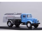 Топливозаправщик (бензовоз) ТЗ-200 (МАЗ-200) Аэрофлот (голубой/серебристый)-фото6